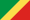 Bandera República del Congo 