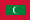 Bandera Islas Maldivas 